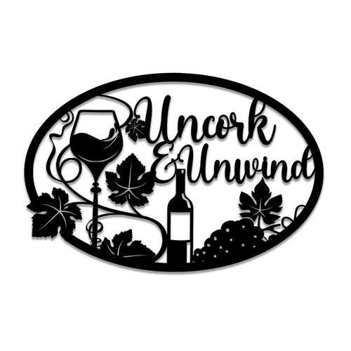 Grape Cellar Wine Metal Bar Sign, Custom Pub, Tap, Lounge, Caf, Home Wall Decor, Wedding, Anniversary Art, Metal Laser Cut Metal Signs Custom Gift Ideas