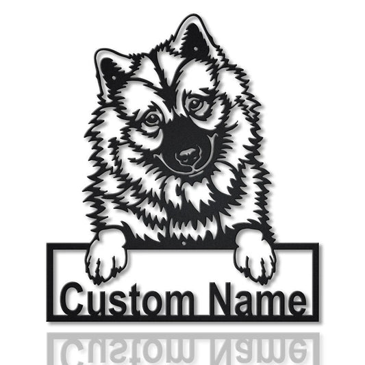 Personalized Eurasier Dog Metal Sign Art, Custom Eurasier Metal Sign, Dog Gift, Birthday Gift, Animal - metal sign
