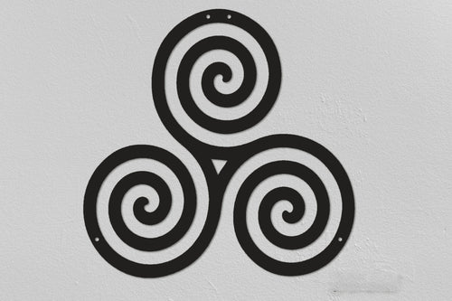 Triskelion Christmas Gifts Triskele Triskele Wall Decor Mythology Symbols Teen Wolf Symbols Trinity Symbol