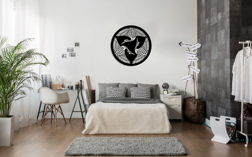 Birds, Metal Wall Decor, Metal Wall Art, Housewarming Gift, Home Decor, Office Decor, Interior Design, Metal Laser Cut Metal Signs Custom Gift Ideas