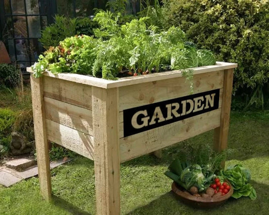Garden Sign Metal Garden Sign Custom Garden Sign Garden Decor Raised Garden Sign Garden Art - 8 inches - metal sign