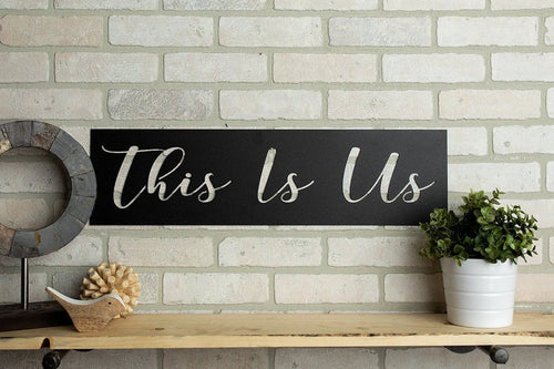 This Is Us Metal Art Verse Wall Decor Cut Metal Sign Wall Metal Art