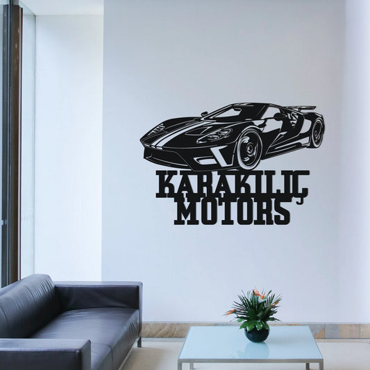 Ferrari F12 Personalized Wall Art, Personalized Garage Name, Car Metal Sign, Garage Sign, Garage Decor - metal sign