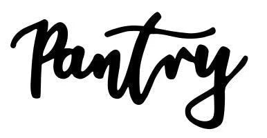 Pantry Style #2 Cut Metal Sign Wall Decor Metal Sign Metal Art