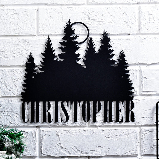 Personalized Metal,metal Address Sign,sign For House,custom Address Sign,address Sign Metal,tree Of - metal sign