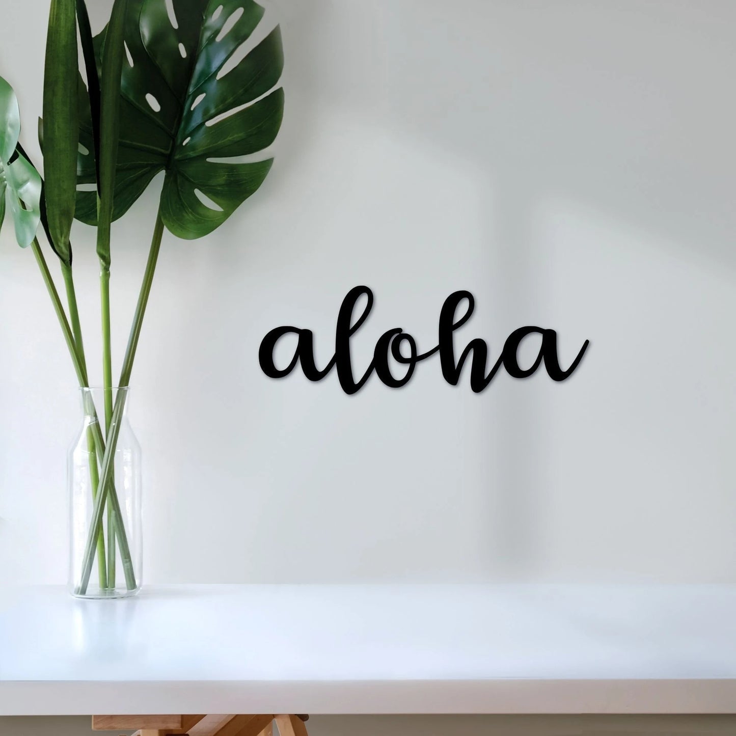Hawaiian Aloha Sign Metal Wall Word For The Wall Beach Decor Hawaiian Art Door Hanger Travel Sign Hawaii Wedding Travel Gift