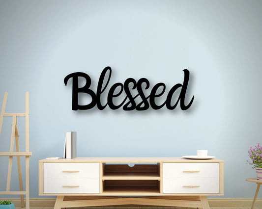 Blessed Blessed Sign Blessed Sign In Script Blessed In Script Blessed Script
