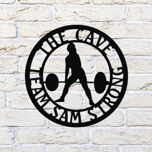 Custom Woman Gym Sign, Gym Sign, Personalized Home Gym Sign, Fitness Club, Fitness Club Sign, Home Gym Sign, Cross Fit Sign, Custom Gym Laser Cut Metal Signs Custom Gift Ideas