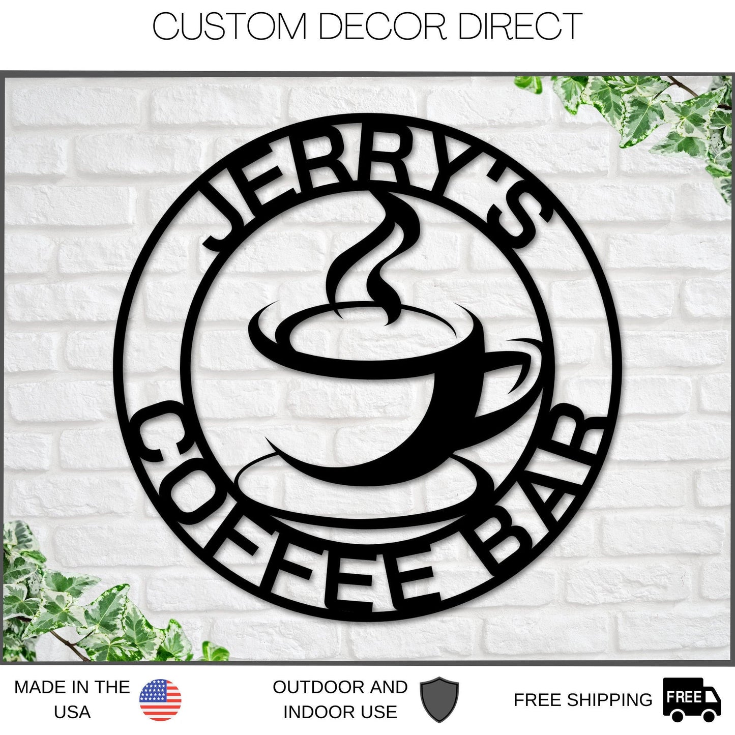 Mothers Day Gift, Personalized Mothers Day Gift, Gift For Mom, Coffee Bar Sign, Coffee Sign, Coffee Lover, Coffee, Metal Coffee Sign, Coffee Laser Cut Metal Signs Custom Gift Ideas