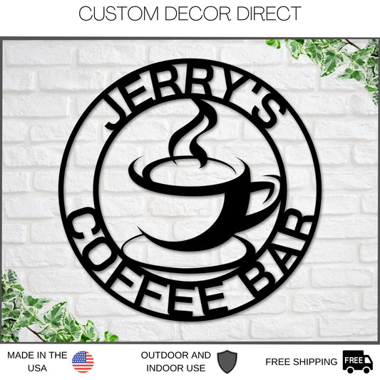 Mothers Day Gift, Personalized Mothers Day Gift, Gift For Mom, Coffee Bar Sign, Coffee Sign, Coffee - metal sign