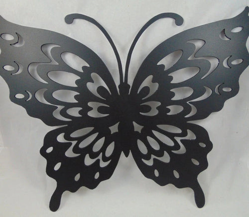 Large Butterfly Decor Wall Art Cut Metal Sign Laser Cut Metal Signs Custom Gift Ideas
