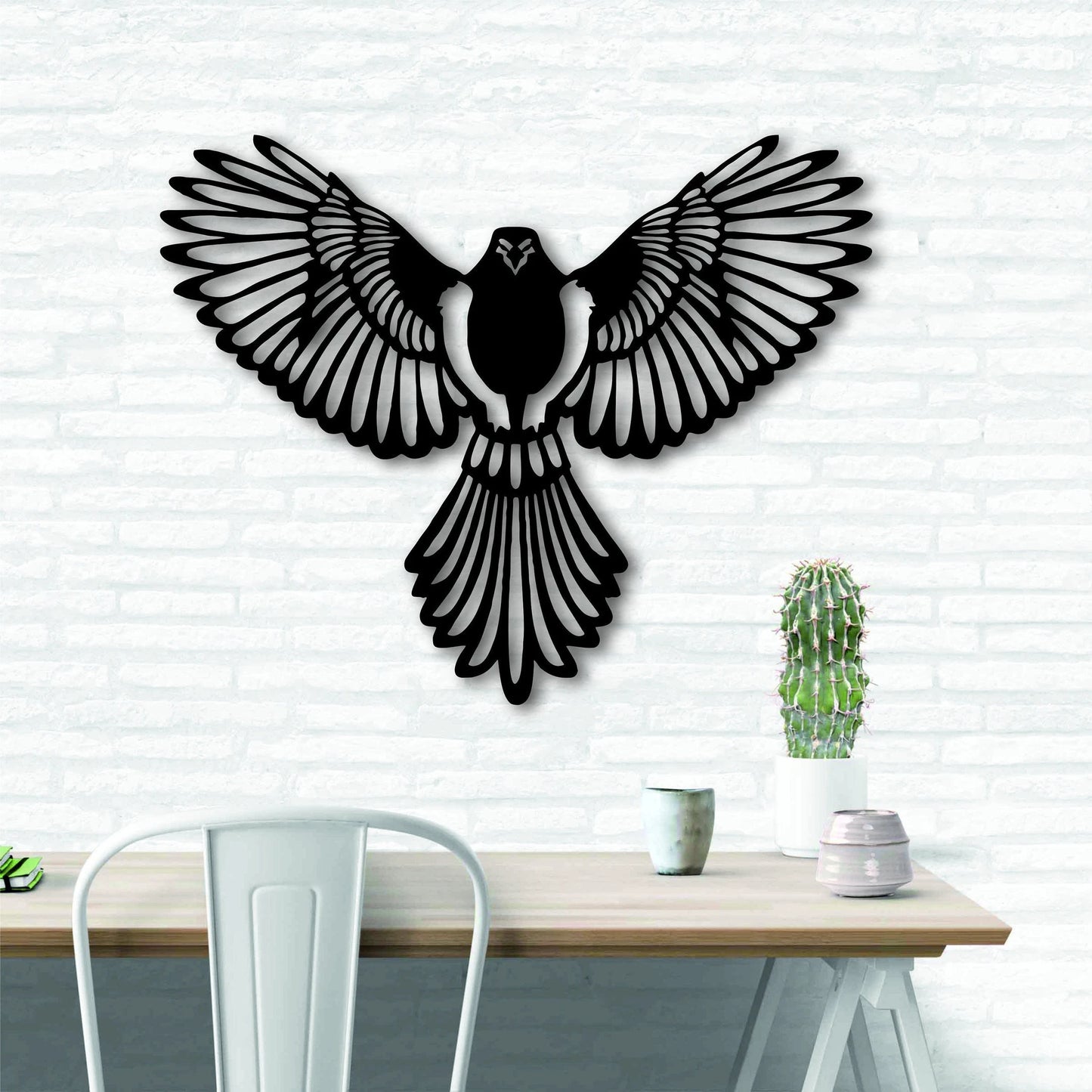 Freedom Bird Metal Wall Decor Wall Decor Interior Housewarming Gift Wall Sign Bird Metal Wall Decor