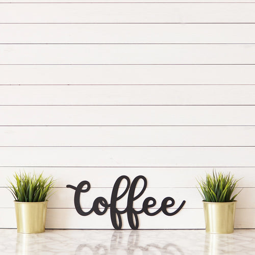 Coffee Sign Coffee Bar Sign Kitchen Sign Metal Coffee Sign Coffee Station Sign Kitchen Decor Metal Sign