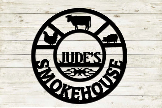 Personalized Bbq Sign, Pit Master Grill Master Sign, Outdoor Kitchen Sign, Man Cave, Outdoor Sign, Bbq - metal sign