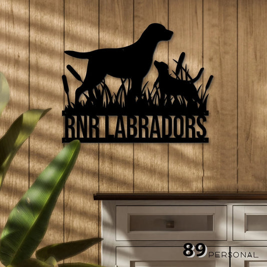 Labrador lovely design for cus Cut Metal Sign Laser Cut Metal Signs Custom Gift Ideas - 8 inches - metal sign