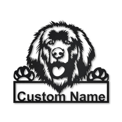 Personalized Leonberger Dog Metal Sign Art, Custom Leonberger Dog Metal Sign, Birthday Gift, Animal Funny, Father's Day Gift, Laser Cut Metal Signs Custom Gift Ideas