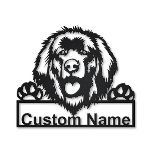 Personalized Leonberger Dog Metal Sign Art, Custom Leonberger Dog Metal Sign, Birthday Gift, Animal Funny, Father's Day Gift, Laser Cut Metal Signs Custom Gift Ideas