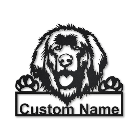 Personalized Leonberger Dog Metal Sign Art, Custom Leonberger Dog Metal Sign, Birthday Gift, Animal Funny, Father's Day Gift, Laser Cut Metal Signs Custom Gift Ideas