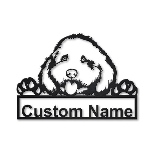 Personalized Cockapoo Dog Metal Sign Art, Custom Cockapoo Dog Metal Sign, Dog Gift, Birthday Gift, Animal - metal sign