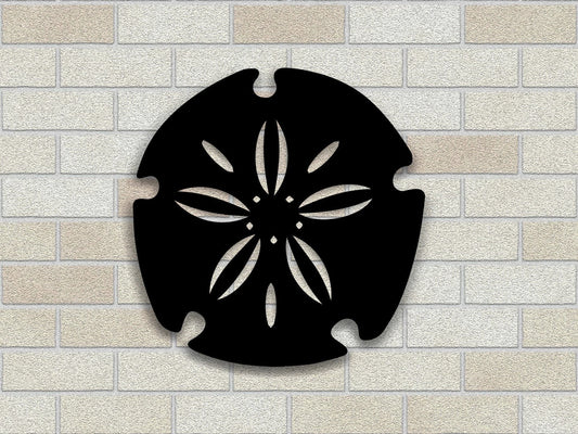 Sand Dollar Customized Metal Sign Metal Wall Hanging Housewarming Gift Unique Metal Sign Gifting Ideas - 8 inches - metal sign