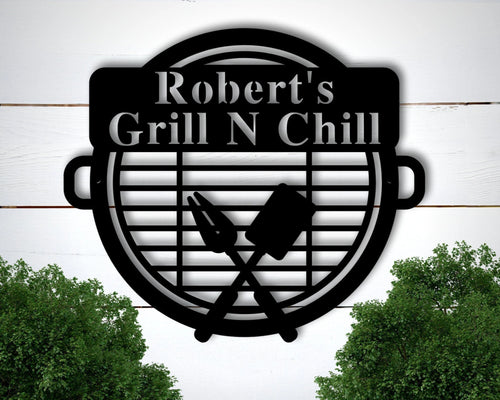Personalized Metal Bbq Sign Mens Gifts For Christmas Gift For Husband Metal Signs Personalized Man Gifts Man Gifts For Husband Mancave