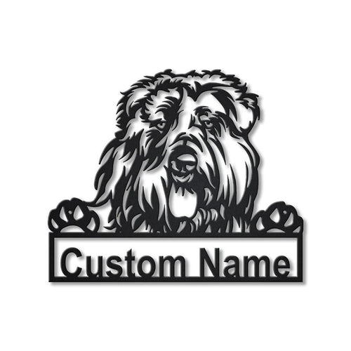 Personalized Bouvier Des Flandres Dog Metal Sign Art, Custom Bouvier Des Flandres Dog Metal Sign, Dog Gift, Birthday Gift, Animal Funny, Laser Cut Metal Signs Custom Gift Ideas