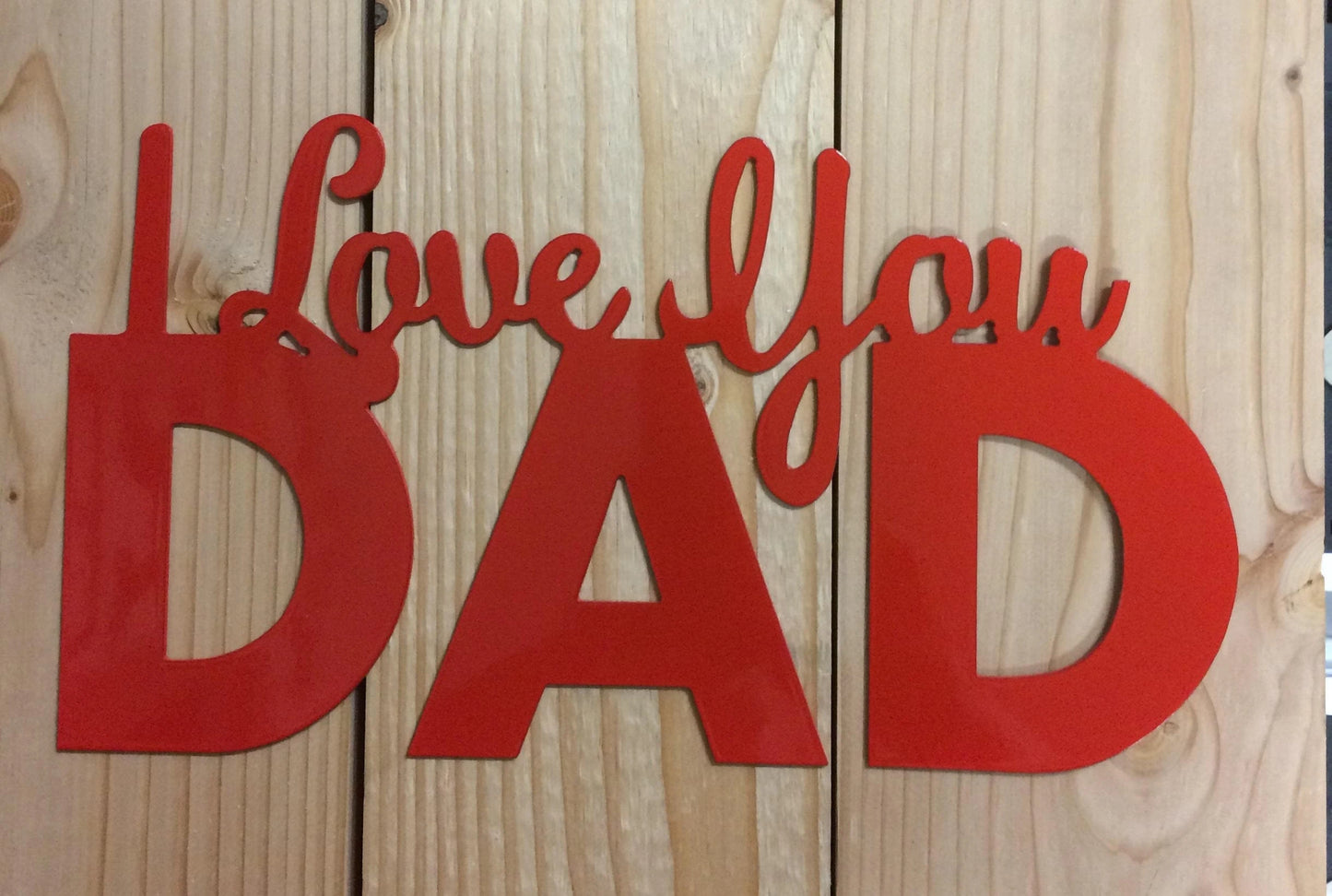 I Love You Mom Metal Sign 11 Metal Sign Cut Metal Sign Wall Metal Sign