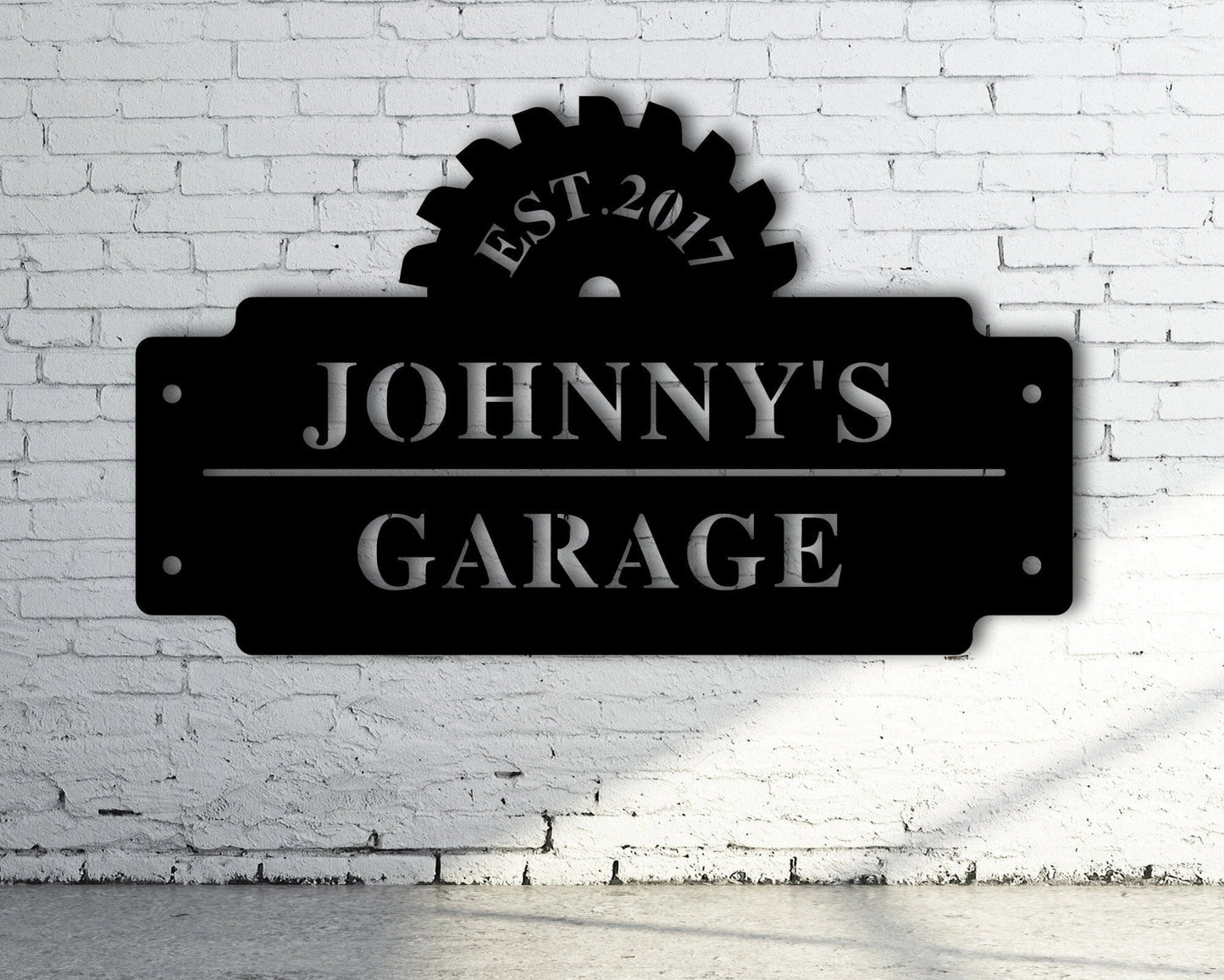 Personalized Garage Sign, Custom Shop Sign, Personalized Gift For Dad, Personalized Metal Shop Sign, Garage Sign Men, Personalized Man Gift, Laser Cut Metal Signs Custom Gift Ideas