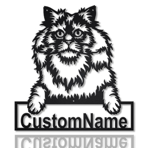 Personalized Selkirk Rex Cat Metal Sign Art, Custom Selkirk Rex Cat Metal Sign, Father's Day Gift, Pets Gift, Birthday Gift, Laser Cut Metal Signs Custom Gift Ideas