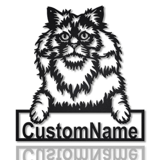 Personalized Selkirk Rex Cat Metal Sign Art, Custom Selkirk Rex Cat Metal Sign, Father's Day Gift, Pets Gift, Birthday Gift, Laser Cut Metal Signs Custom Gift Ideas
