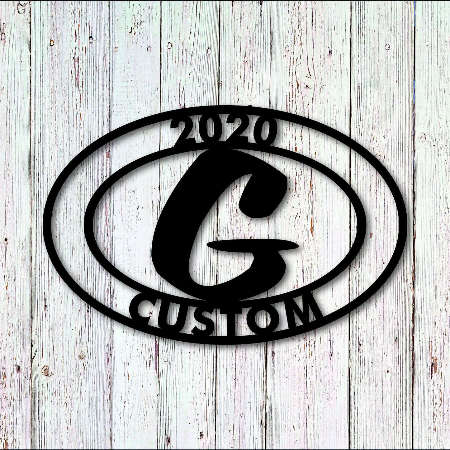 Personalized Family Name Metal Sign, Custom Metal Sign, Initial Metal Monogram, Custom Housewarming Gift, Wedding Monogram, Anniversary Laser Cut Metal Signs Custom Gift Ideas