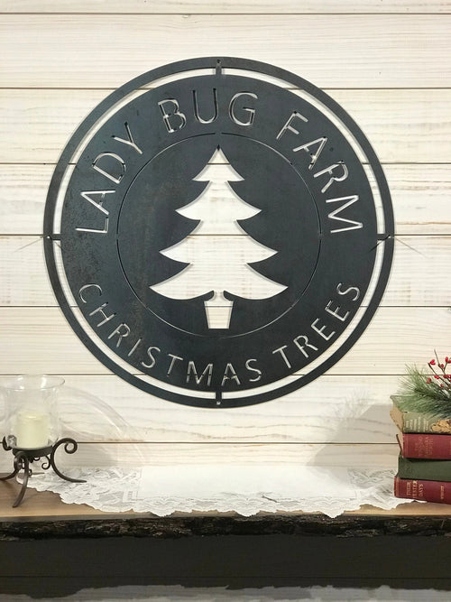 Large Custom Business Logo Large Round Metal Sign 24 Inch Custom Metal Sign Laser Cut Metal Signs Custom Gift Ideas