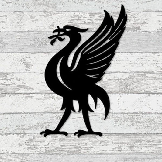 Liverpool Fc Metal Wall Art, You'll Never Walk Alone Metal Sign Wall Decor, Cut Metal Sign, Metal Wall - metal sign