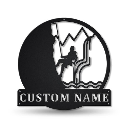Personalized Canyoning Sport Metal Sign Art, Custom Canyoning Sport Metal Sign, Canyoning Sport Gift - metal sign
