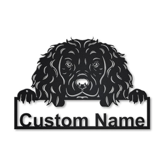 Personalized Boykin Spaniel Dog Metal Sign Art, Custom Boykin Spaniel Dog Metal Sign, Dog Gift, Birthday - metal sign
