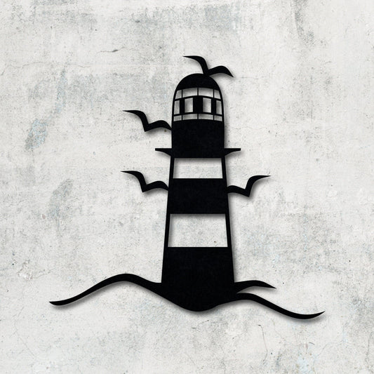 Wall Decor Lighthouse Father Gifts Metal Wall Sign Metal Wall Decor Metal Wall Hanging Gift