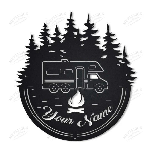 Personalized Camper Motorhome Metal Wall Decor, Cut Metal Sign, Metal Wall Art, Metal House Sign, Metal Laser Cut Metal Signs Custom Gift Ideas