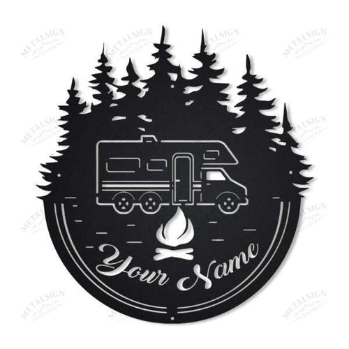 Personalized Camper Motorhome Metal Wall Decor, Cut Metal Sign, Metal Wall Art, Metal House Sign, Metal Laser Cut Metal Signs Custom Gift Ideas