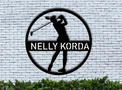 Golf Sign, Personalized Golf Decor, Golf Wall Art, 19th Hole Sign, Bar Sign, Metal Golf Sign, Golf Gifts For Men, Man Cave Sign Laser Cut Metal Signs Custom Gift Ideas