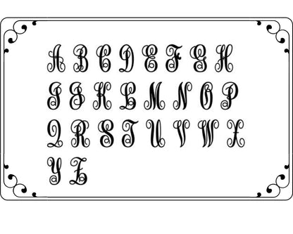 Personalized Initial Name Metal Sign, Metal Monogram Sign, Monogram Sign, Housewarming Gift, Custom Metal Name Sign, Wedding Gift, Birthday, Metal Laser Cut Metal Signs Custom Gift Ideas