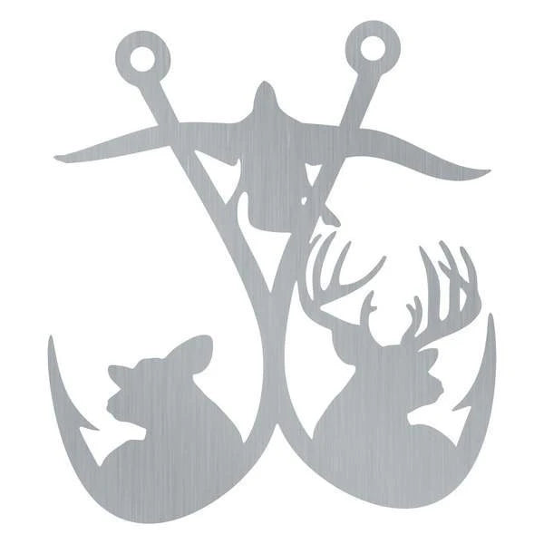 Animal Hooks Customized Metal Signs, Custom Metal Sign, Custom Signs, Metal Sign, Metal Laser Cut Metal Signs Custom Gift Ideas
