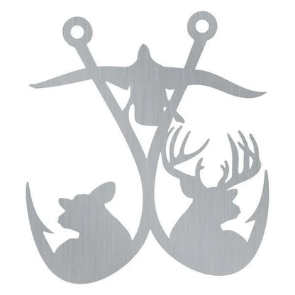 Animal Hooks Customized Metal Signs, Custom Metal Sign, Custom Signs, Metal Sign, Metal Laser Cut Metal Signs Custom Gift Ideas