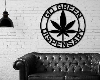 Custom Marijuana Sign, Weed Metal Wall Decor, Marijuana Dispensary Sign, Cannabis Wall Art, Marijuana Leaf Metal Sign, Gift For Stoners Laser Cut Metal Signs Custom Gift Ideas