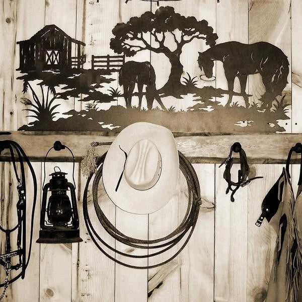 Horse Art 2 Personalized Horse Metal Sign, Horseshoe Art, Western Decor, Initial Metal Sign, Housewarming Gift, Farmhouse Decor Metal Wall Art Laser Cut Metal Signs Custom Gift Ideas