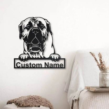 Personalized Boerboel Dog Metal Sign Art, Custom Boerboel Dog Metal Sign, Dog Gift, Birthday Gift, Animal Funny, Laser Cut Metal Signs Custom Gift Ideas