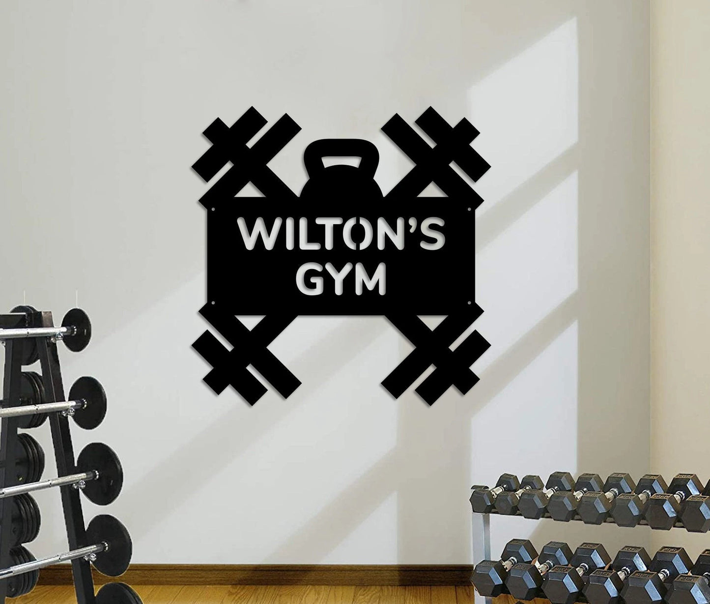 Gym Sign Personalized Home Gym Sign Custom Metal Gym Sign Home Gym Sign Cross Fit Sign Outdoor Gym Sign Workout Room Wall Art Laser Cut Metal Signs Custom Gift Ideas