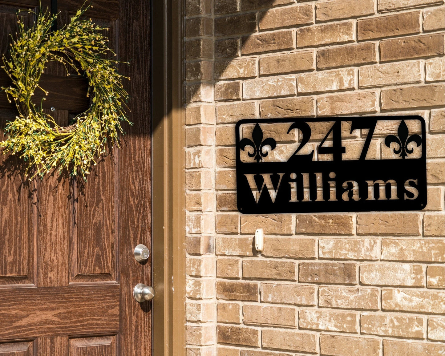 Metal Address Plaque, Metal Address Sign, Address Sign, Housewarming Gift, Custom House Numbers, Custom Family Name Sign, Personalized Home, Metal Laser Cut Metal Signs Custom Gift Ideas