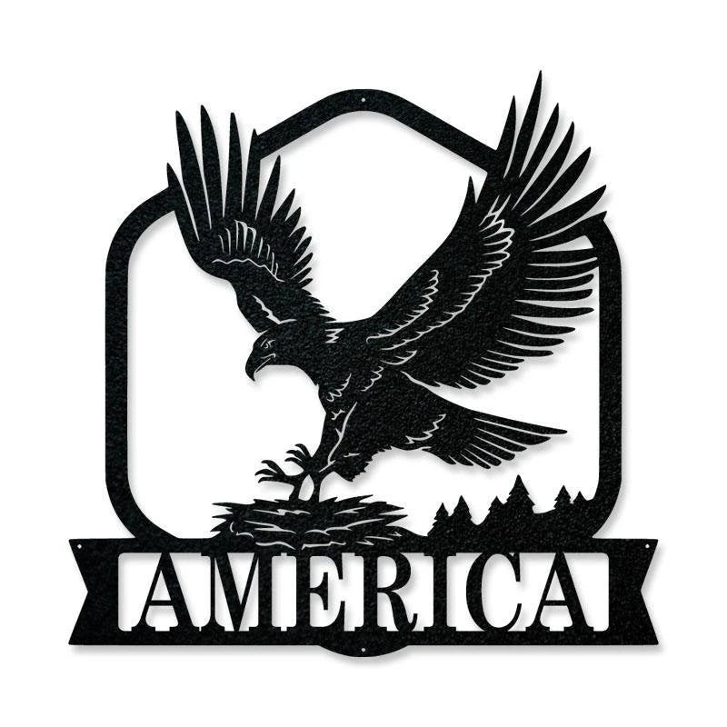 Eagle Nt Monogram Decor