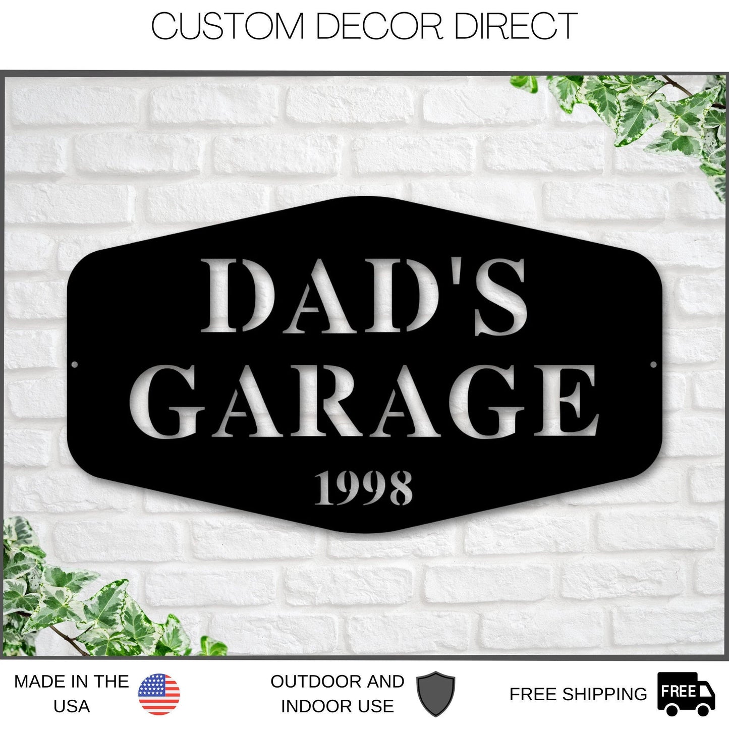 Papa's Workshop Sign In A Saw Blade, Crescent Wrench & Hammer Art, Gifts For Papa, Woodworker Sign, Custom Workshop Sign, Gift For Papa Laser Cut Metal Signs Custom Gift Ideas-2