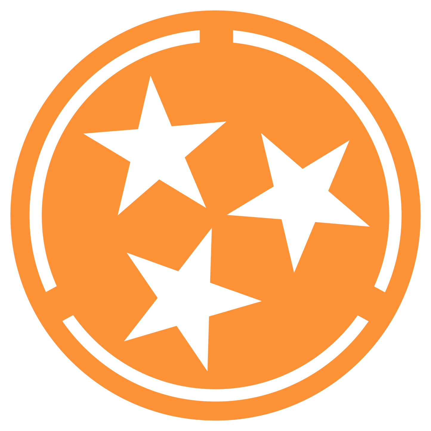 Tennessee Tristar Custom Metal Sign Cut Metal Sign Metal House Sign
